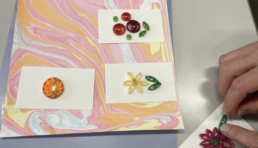 「ペーパークイリング教室」のご報告